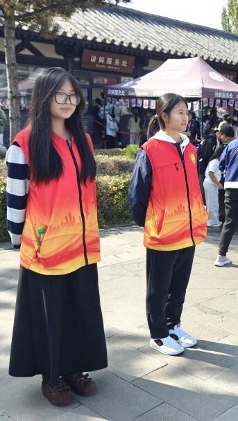 节日我在岗丨山西大同云冈区青年志愿者协会联合开展云冈石窟景区